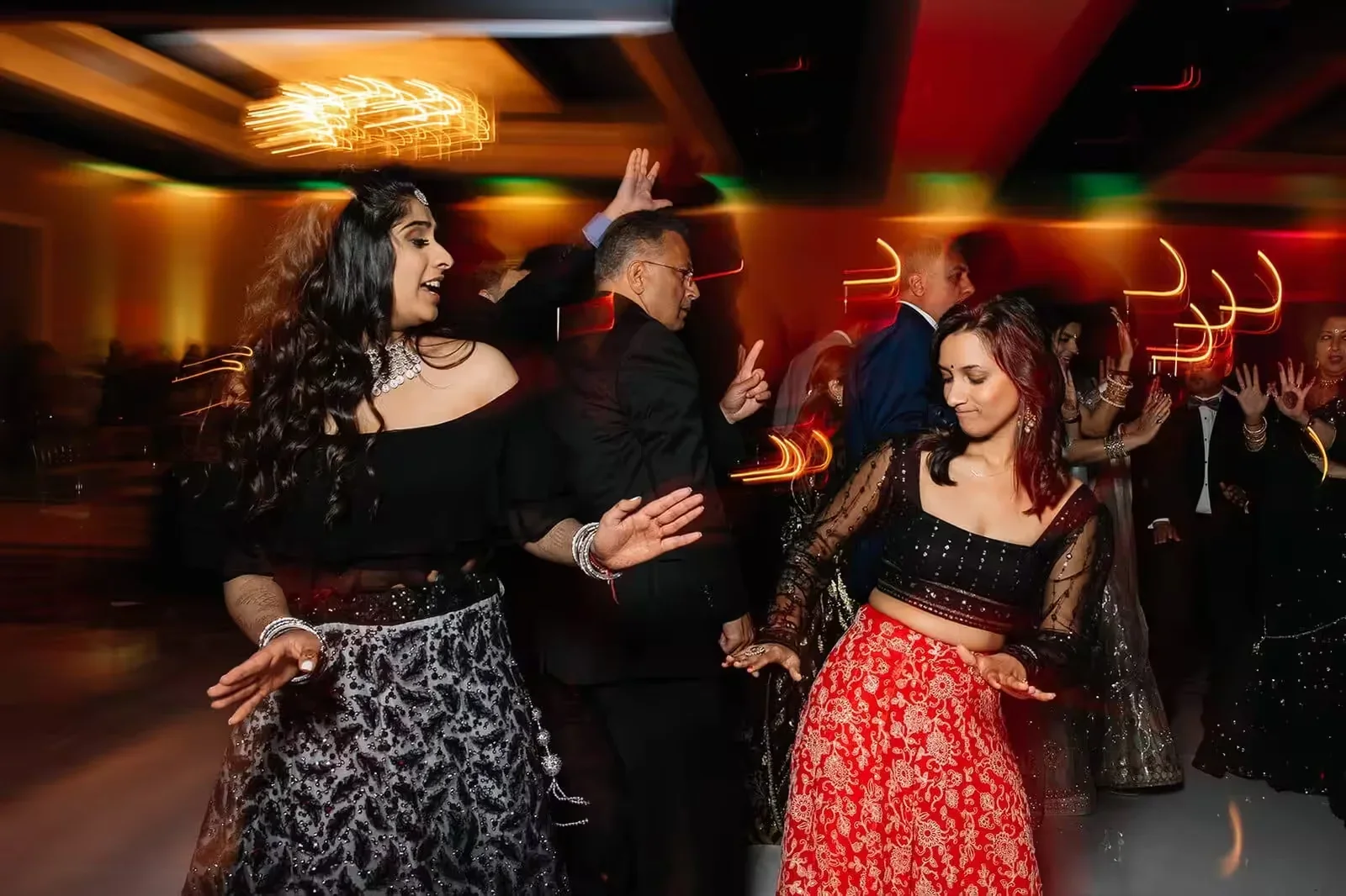Baton Rouge Indian wedding DJ — Professional Indian wedding DJ booth and sound production setup by Desi Decibel Entertainment